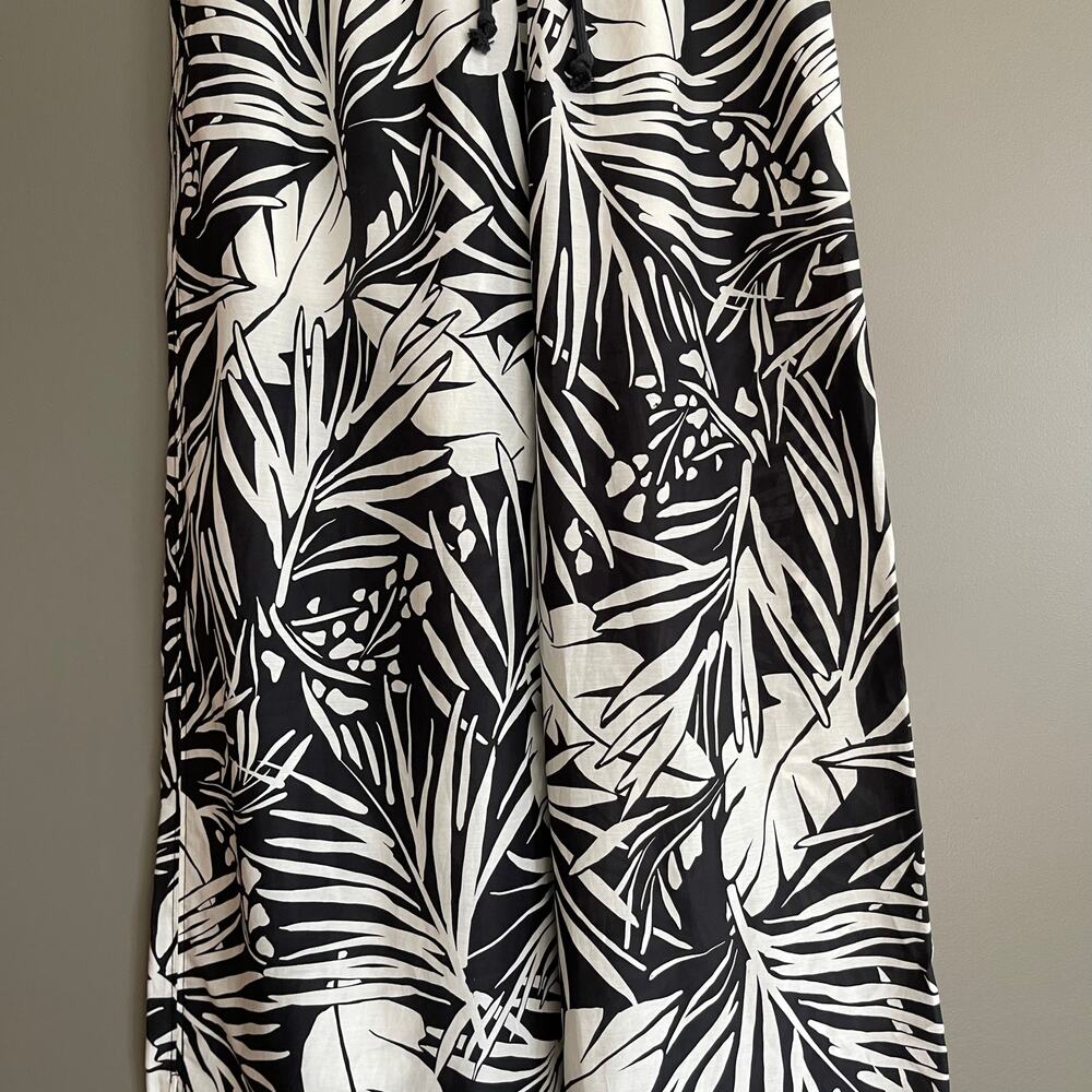 Frame Palm Printed Drawstring Lounge Pants Size X… - image 8
